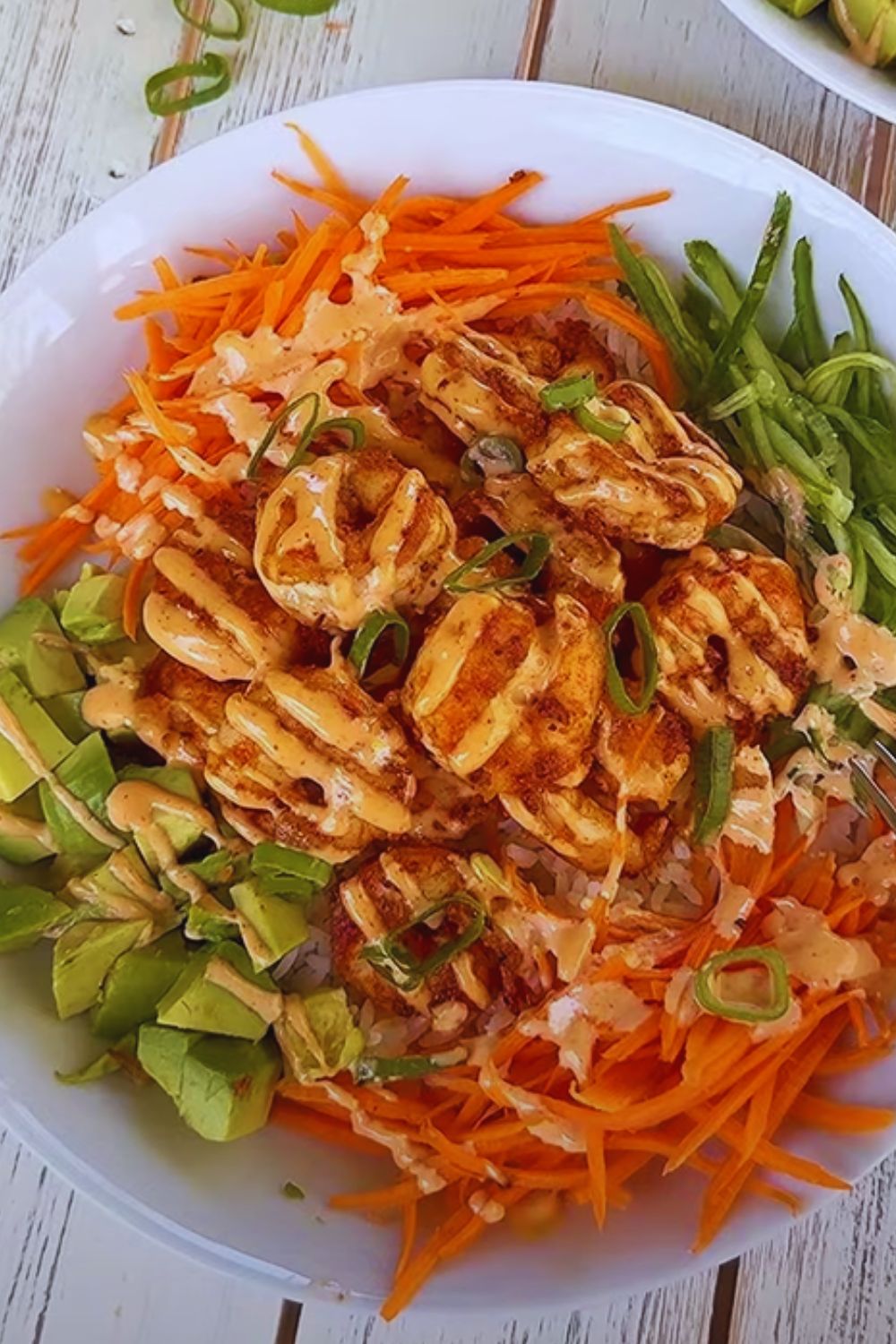Delicious Shrimp Rice Bowls with Spicy Mayo